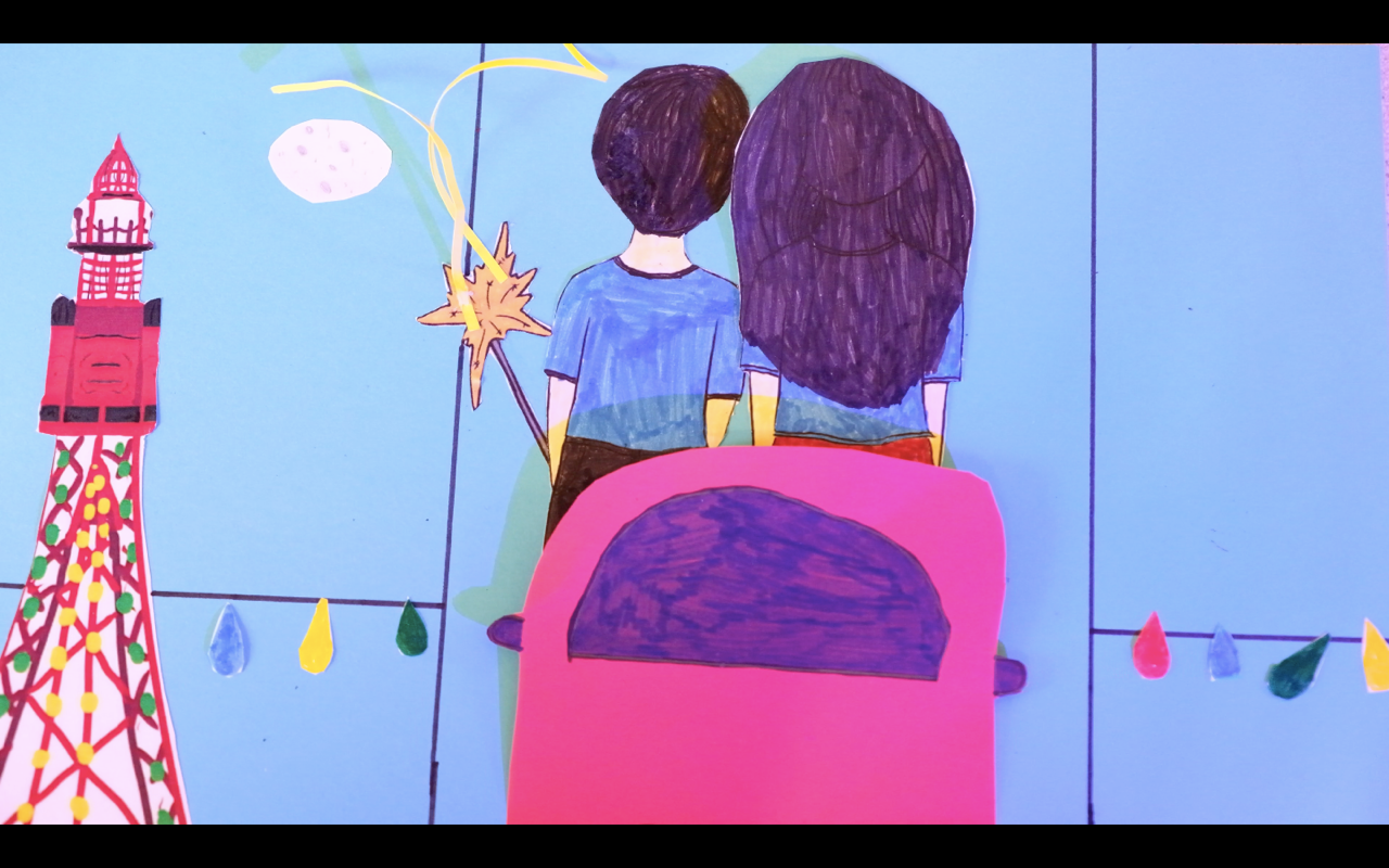 Image from stop motion film created by schoolchildren